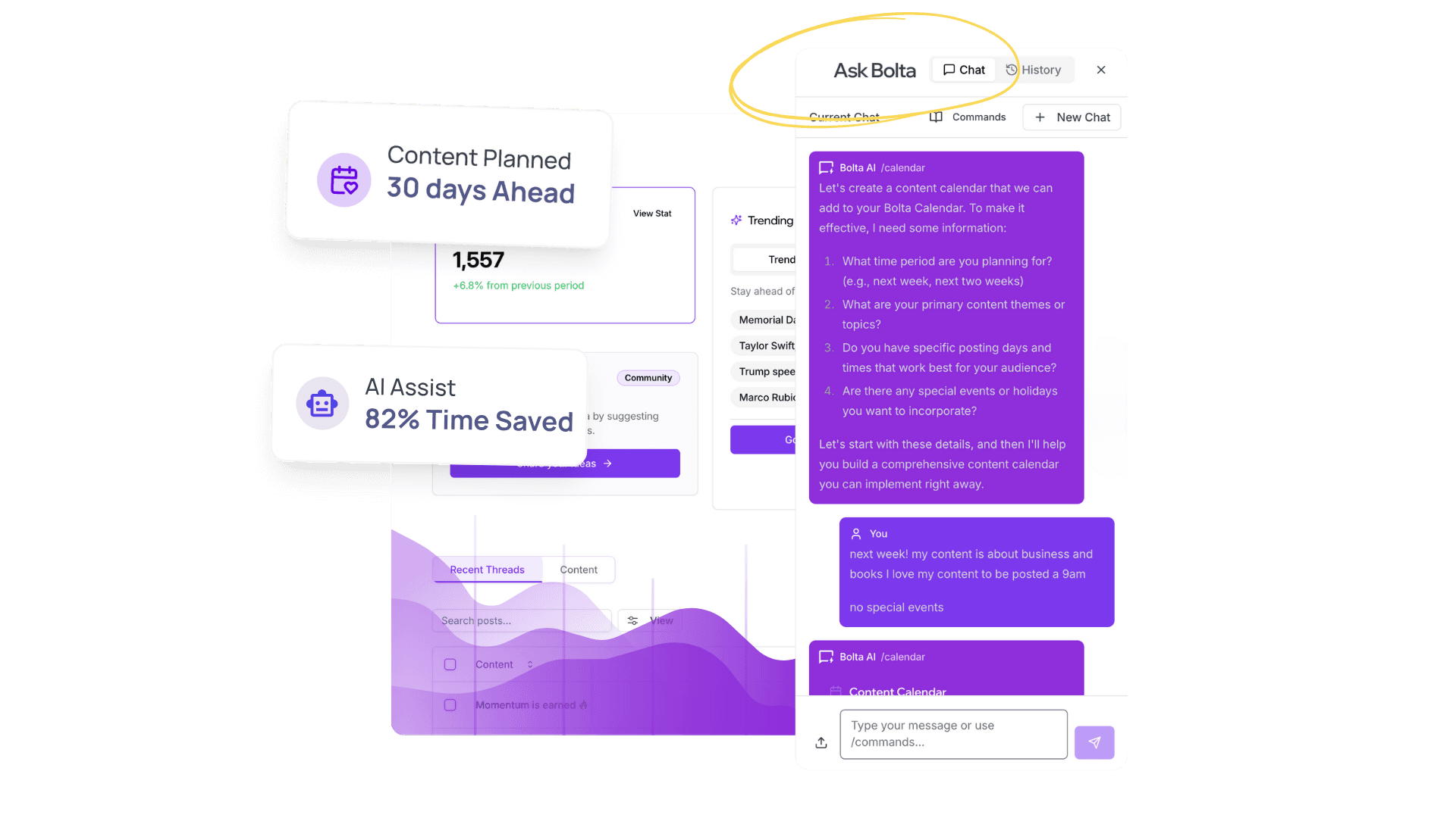 Your Agent Gives You Strategy & Ideas on Demand Dashboard