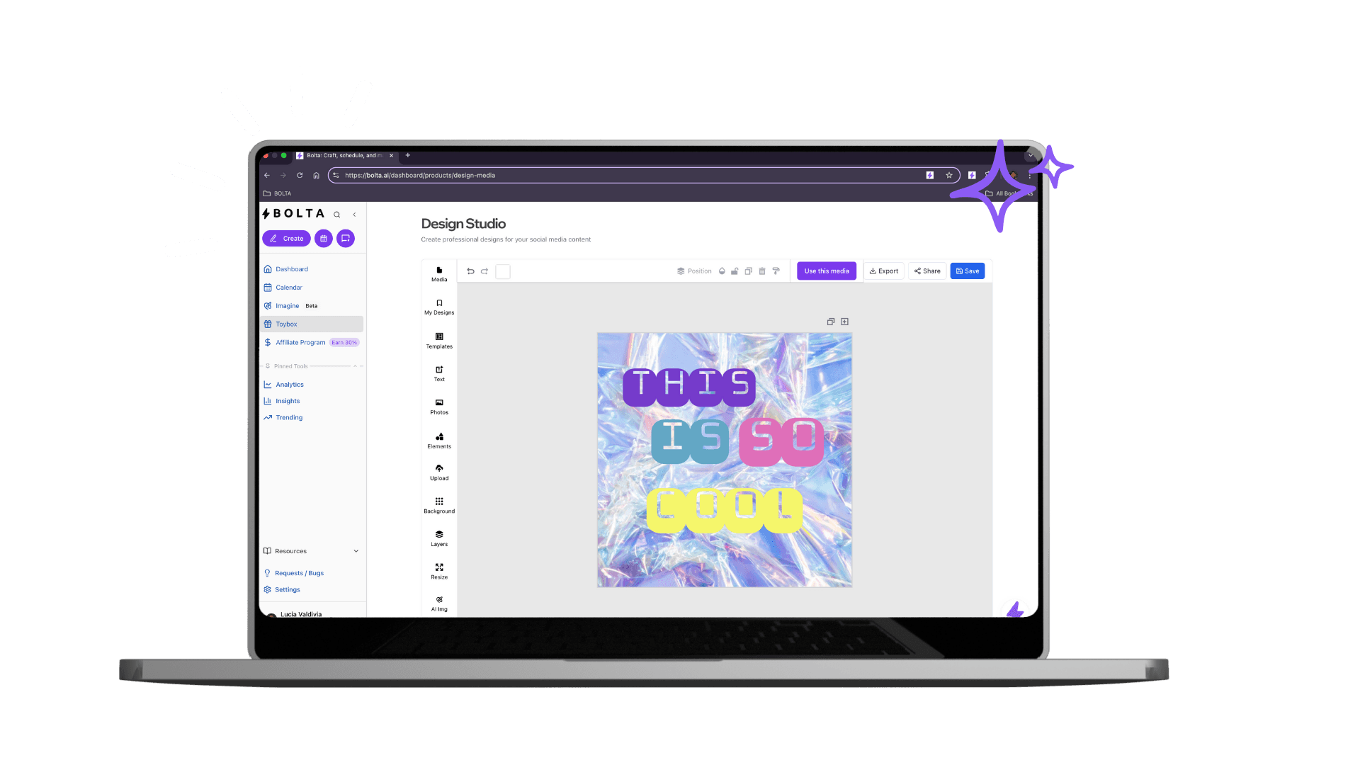 Design Studio – Create Stunning Visual Content with Bolta Dashboard