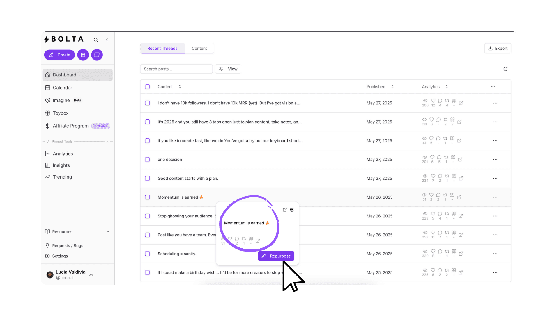 Your Agent Turns One Post Into a Content Machine Dashboard