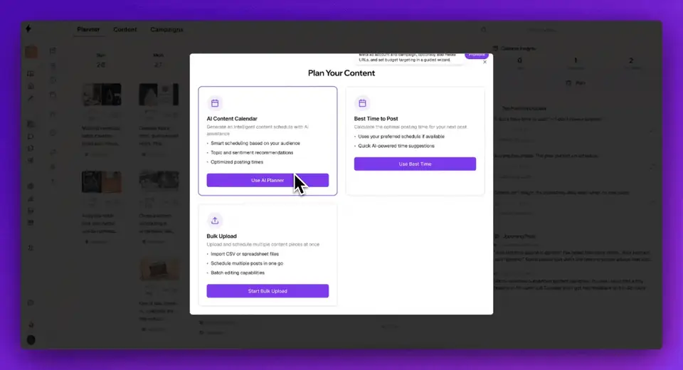 AI Content Calendar