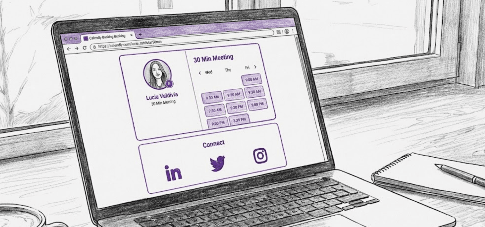 Visual representation of social media planning evolving beyond basic scheduling into a connected content system with bolta.ai