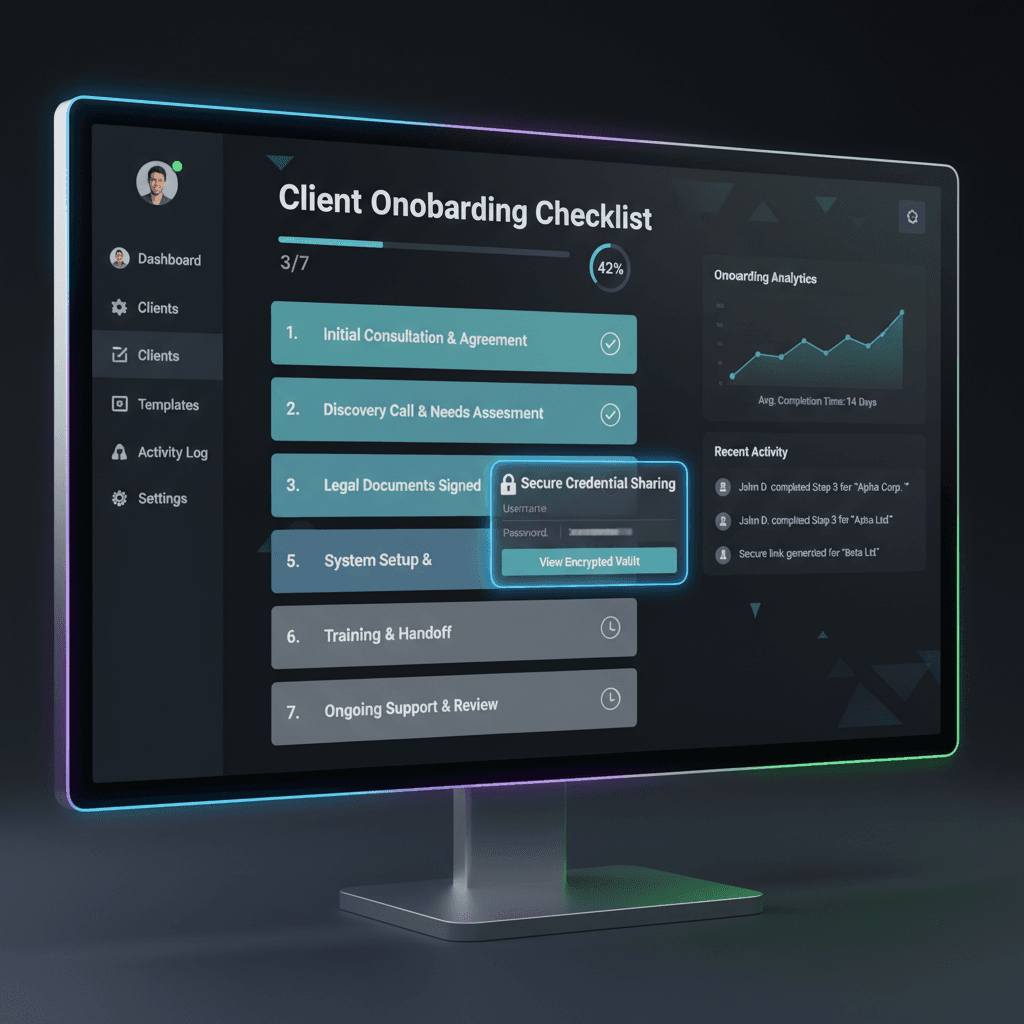Client Onboarding: From Sign-Up to First Post in Days, Not Weeks Screenshot 1