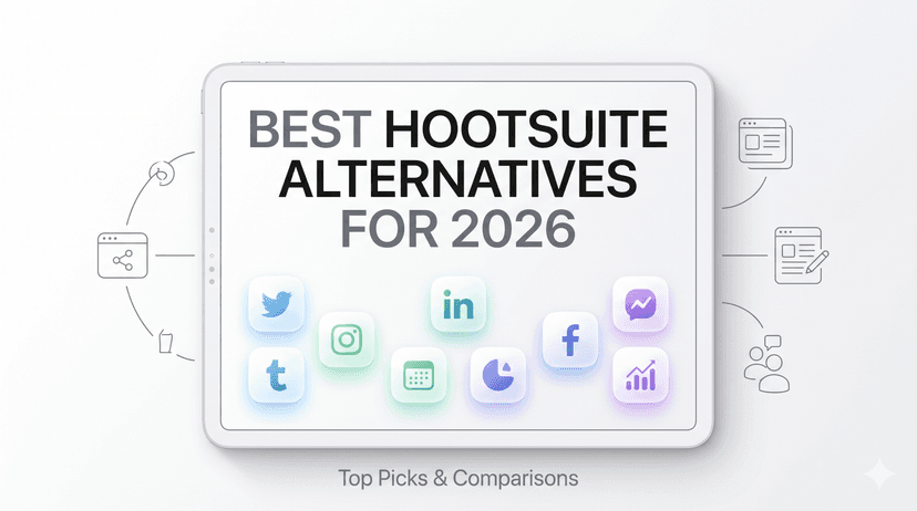 Comparison chart showing Hootsuite versus modern AI-powered social media management alternatives in 2026